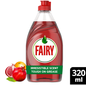 Fairy Clean & Fresh Washing Up Liquid - Pomegranate & Grapefruit 320ml