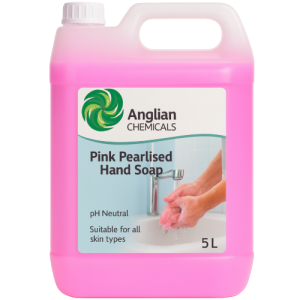 Pink Pearlised Hand Soap by Anglian – Luxurious Everyday